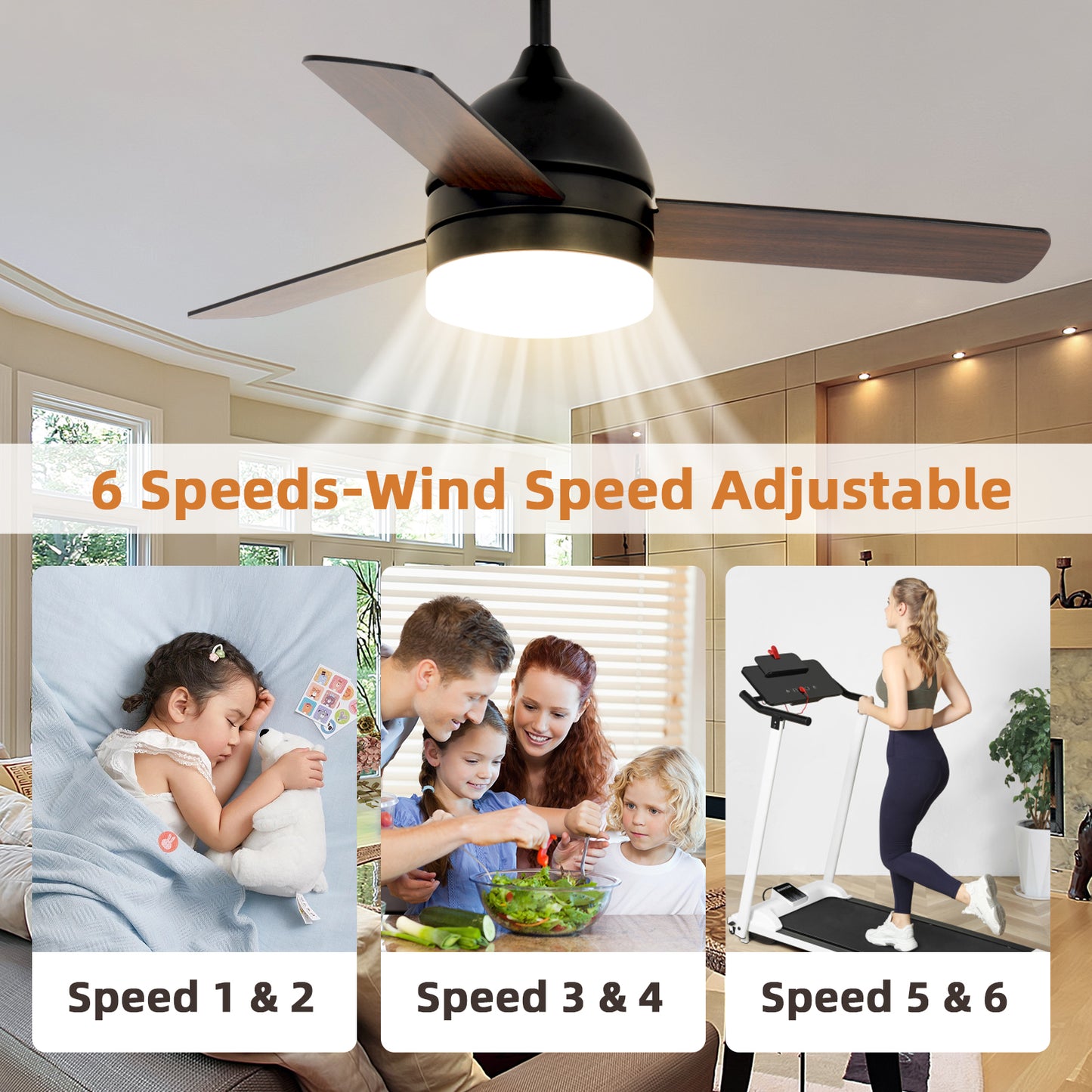 48-inch Minimalist Straight Blade Fan-DG1026