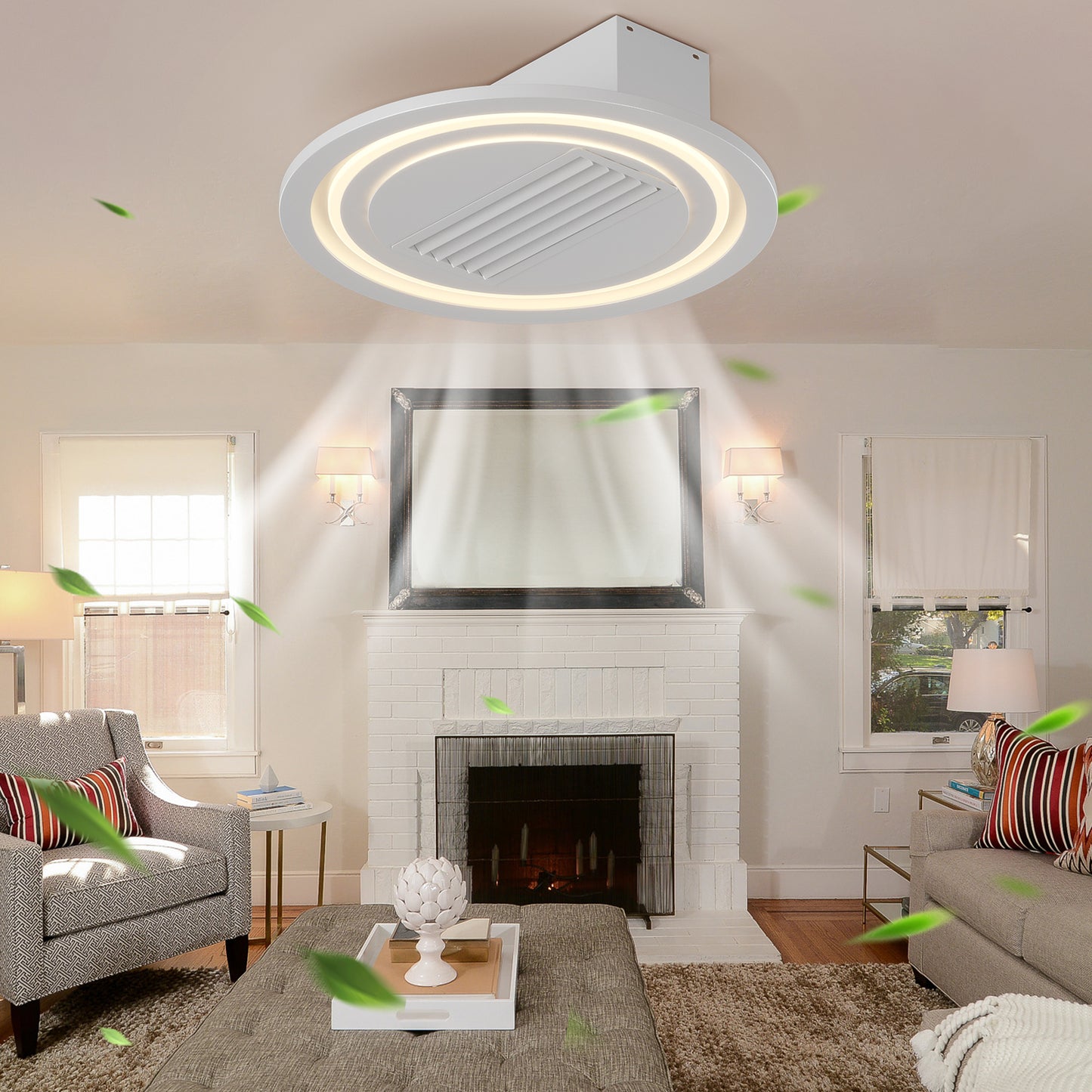 22inch Modern Leafless Ceiling Fan -DG1016