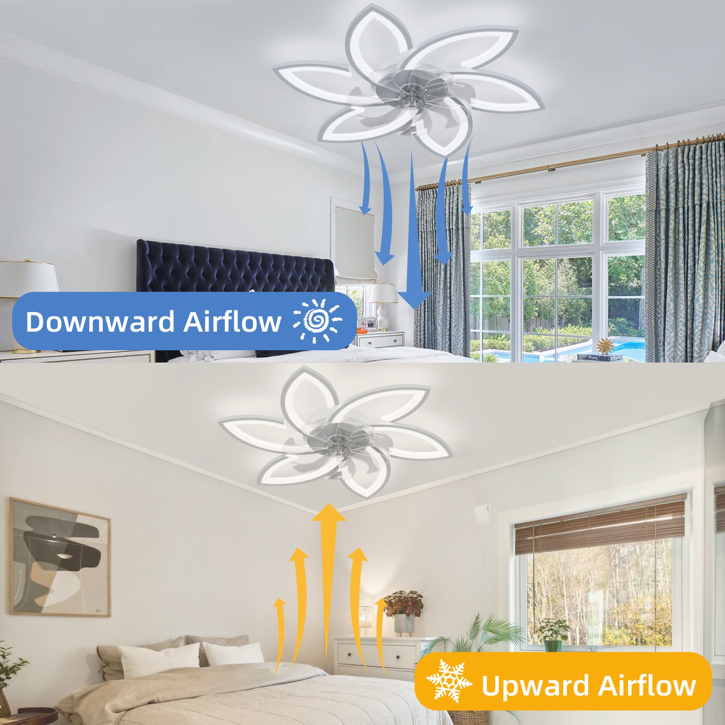 30.7In Ceiling Fan with Lights -DG1022