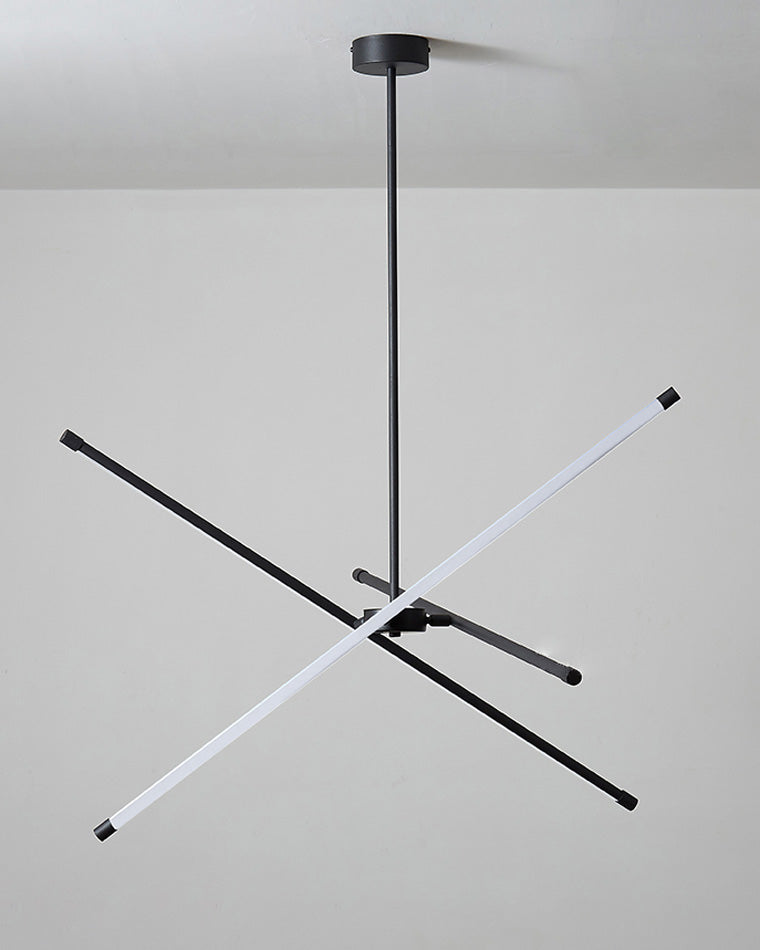 Diff 3 Light Rods LED Chandelier-DF2024