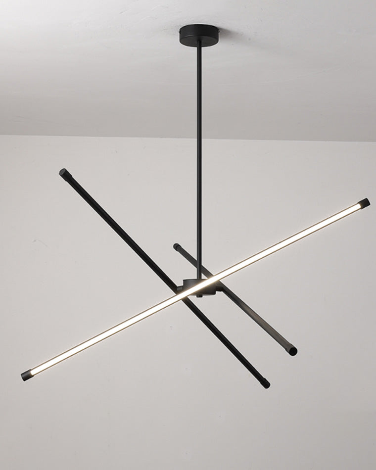 Diff 3 Light Rods LED Chandelier-DF2024