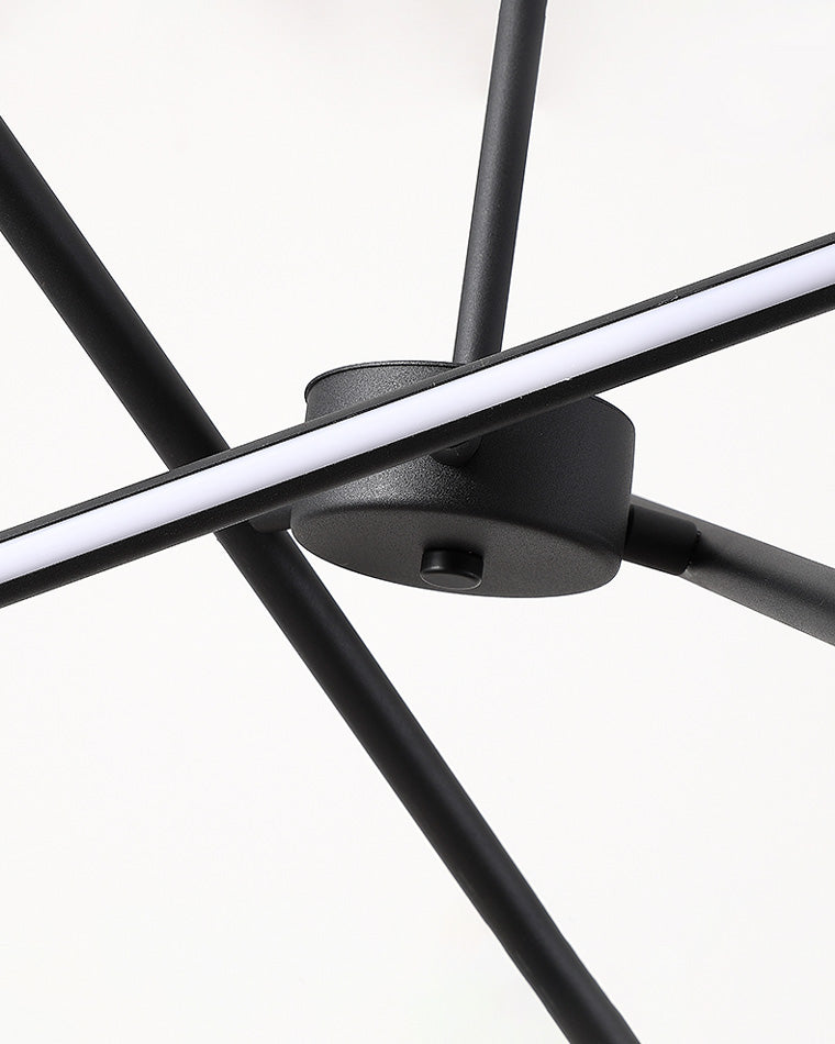Diff 3 Light Rods LED Chandelier-DF2024