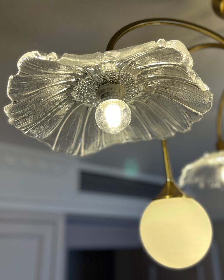 Diff Lotus Flower Arm Chandelier-DF2025