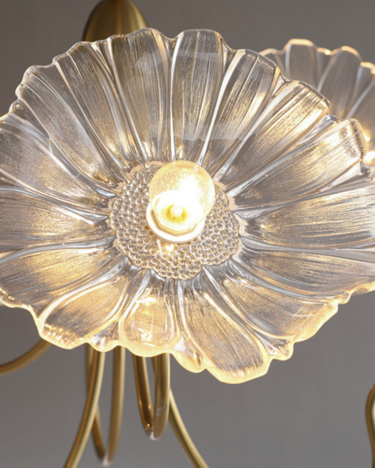 Diff Lotus Flower Arm Chandelier-DF2025