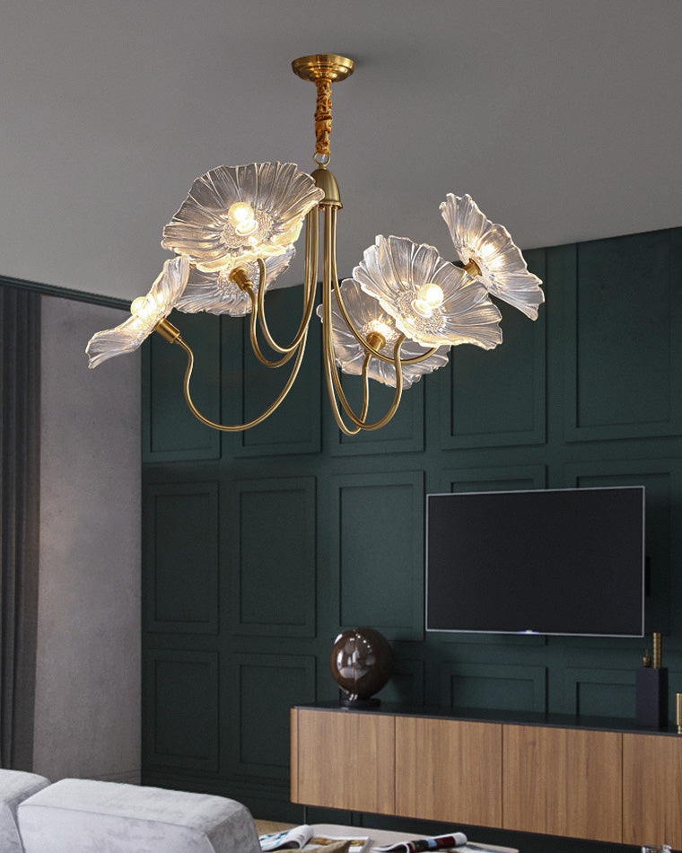 Diff Lotus Flower Arm Chandelier-DF2025
