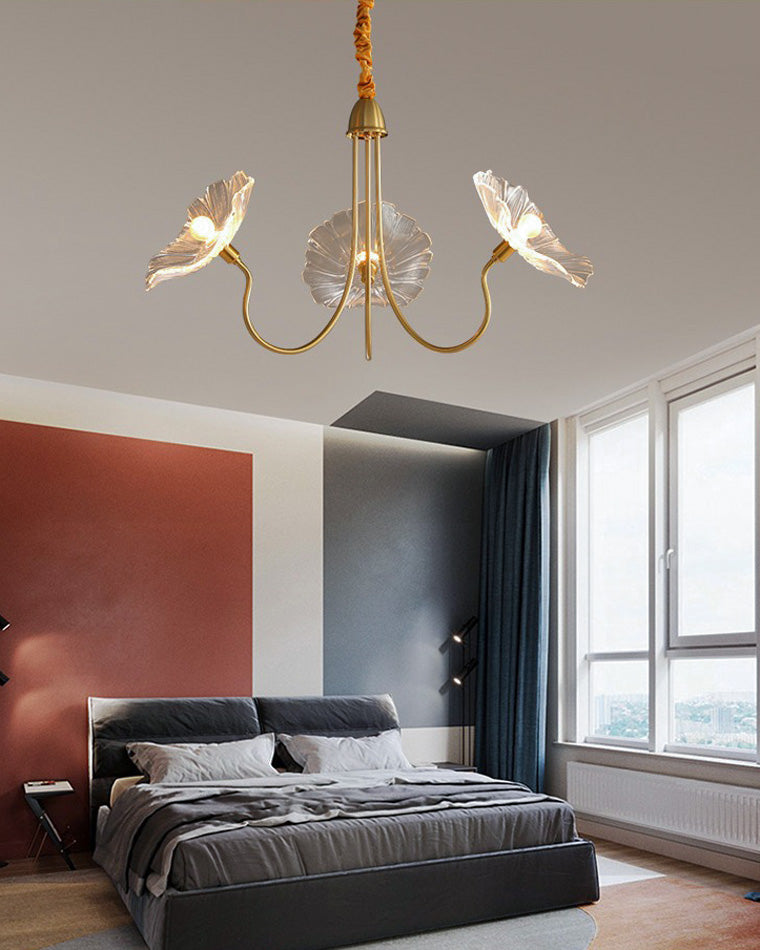 Diff Lotus Flower Arm Chandelier-DF2025