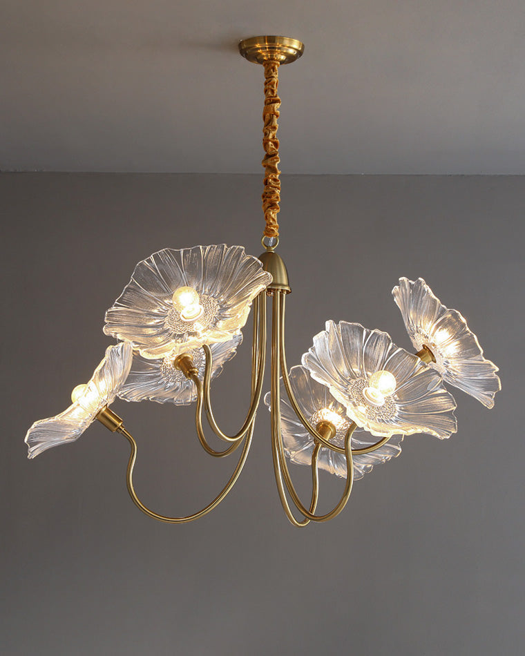 Diff Lotus Flower Arm Chandelier-DF2025