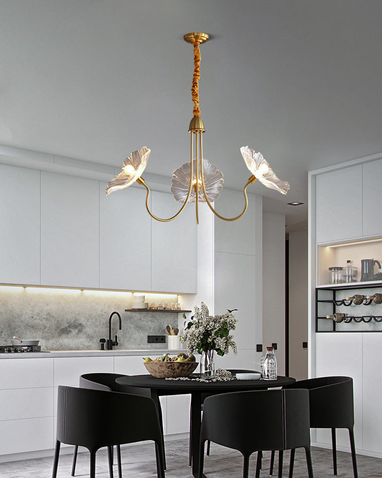 Diff Lotus Flower Arm Chandelier-DF2025