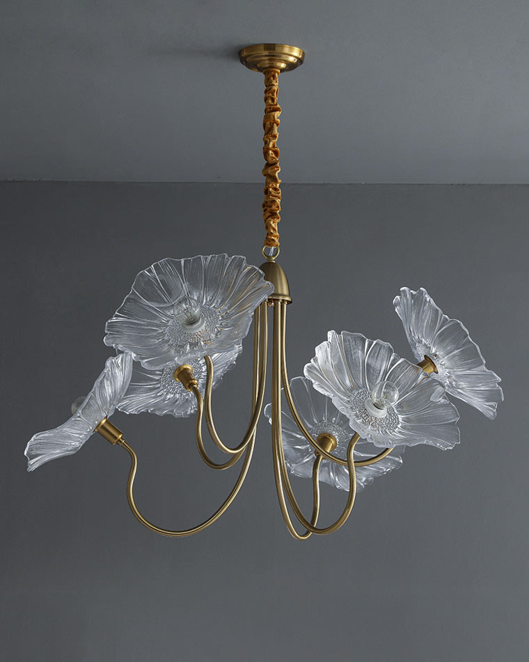 Diff Lotus Flower Arm Chandelier-DF2025