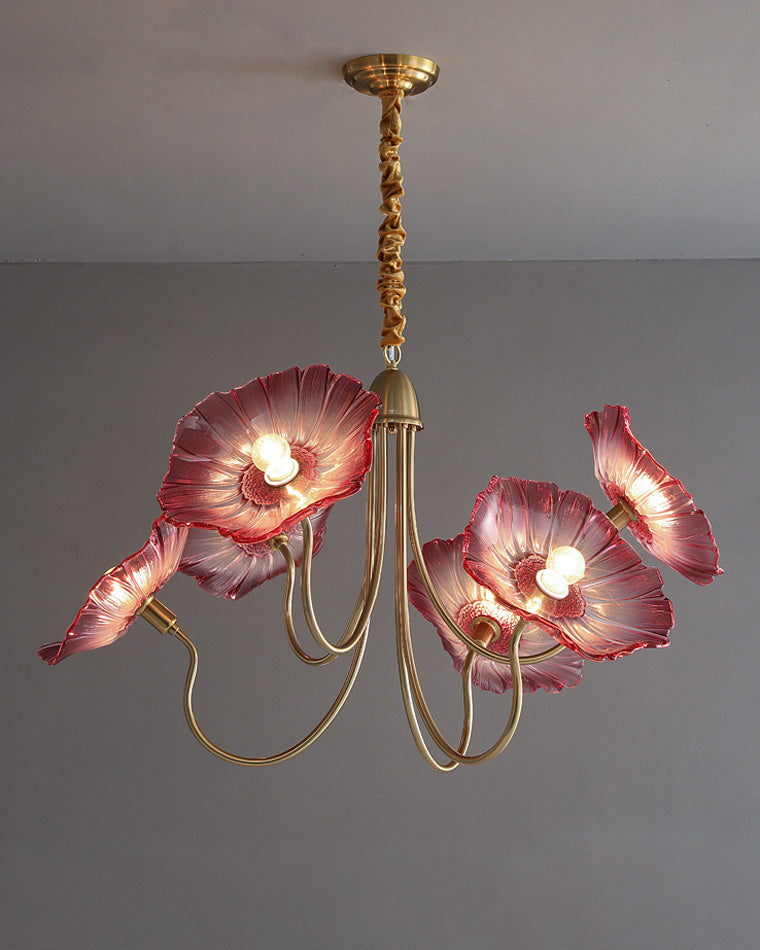 Diff Lotus Flower Arm Chandelier-DF2025