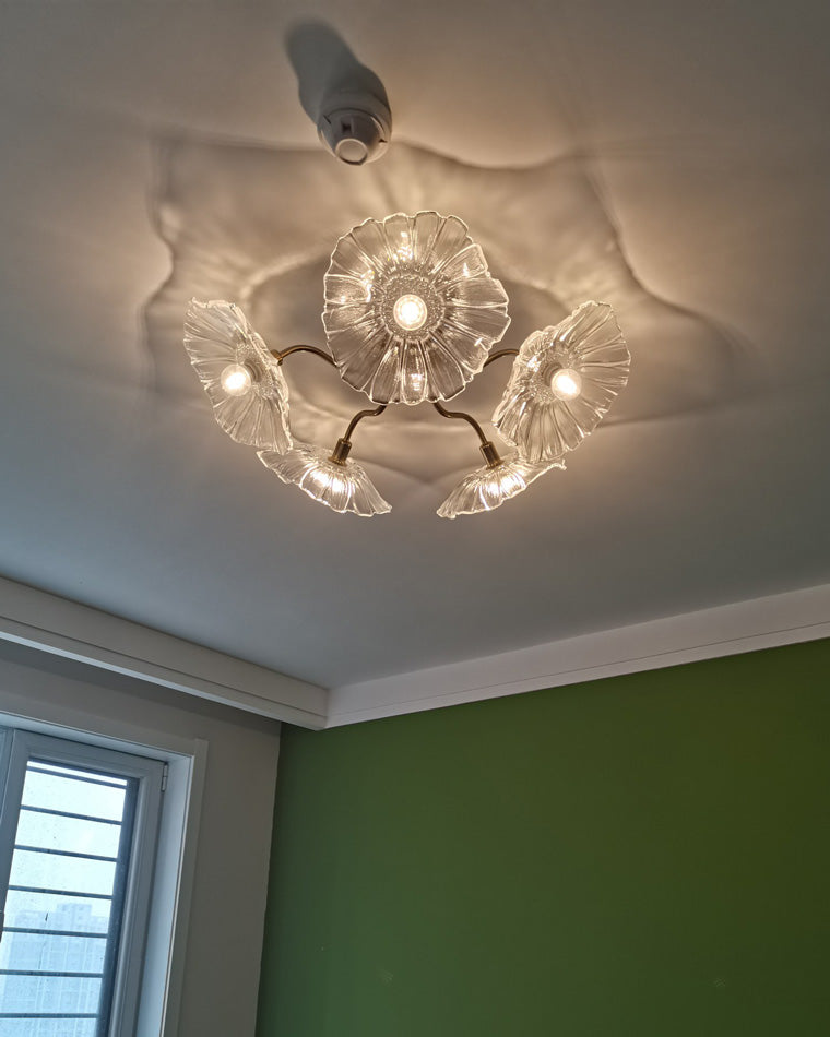 Diff Lotus Flower Arm Chandelier-DF2025