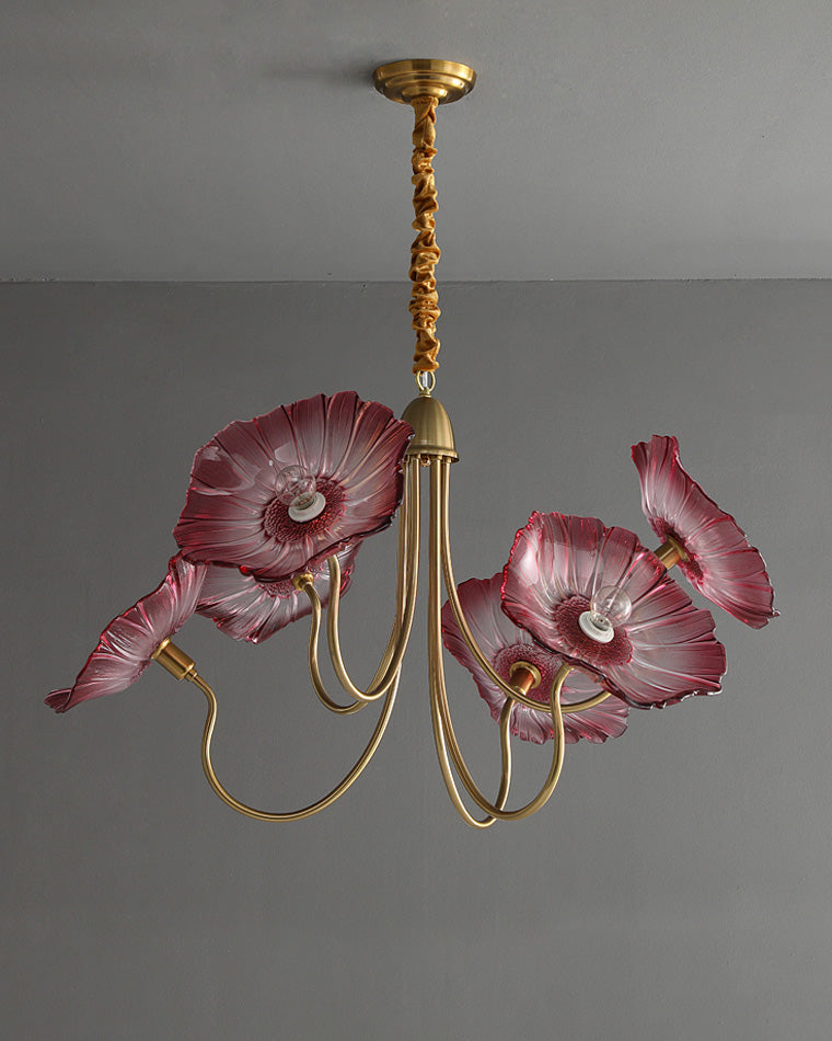 Diff Lotus Flower Arm Chandelier-DF2025