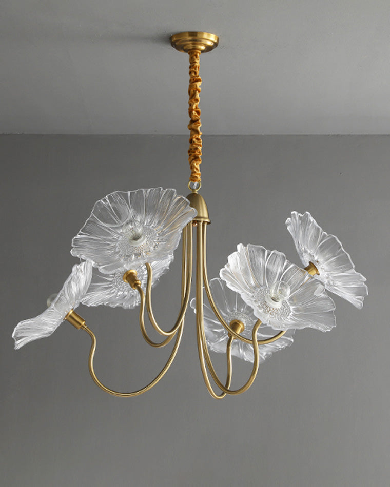 Diff Lotus Flower Arm Chandelier-DF2025