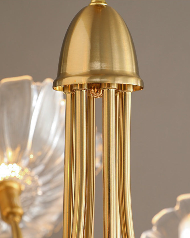 Diff Lotus Flower Arm Chandelier-DF2025