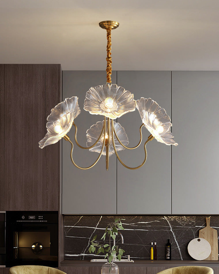 Diff Lotus Flower Arm Chandelier-DF2025