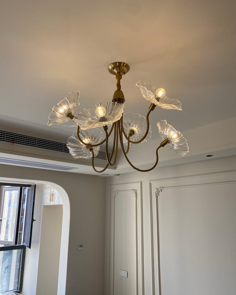Diff Lotus Flower Arm Chandelier-DF2025