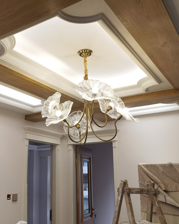Diff Lotus Flower Arm Chandelier-DF2025