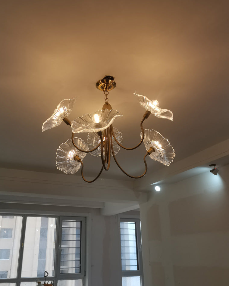Diff Lotus Flower Arm Chandelier-DF2025