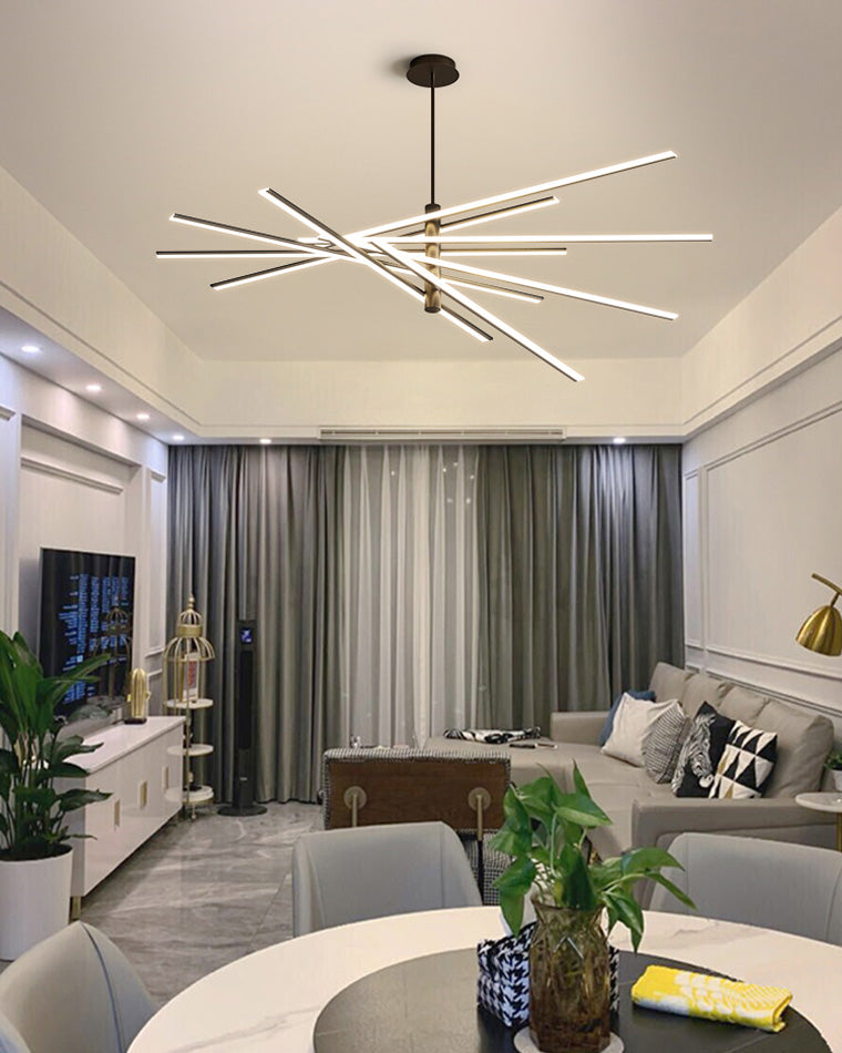 Diff Adjustable Linear Led Chandelier-DF2026