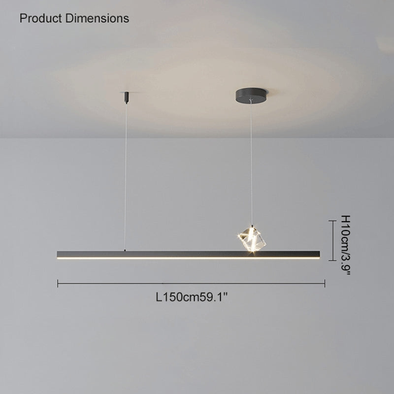 Diff Linear Pendant Light-DF2027