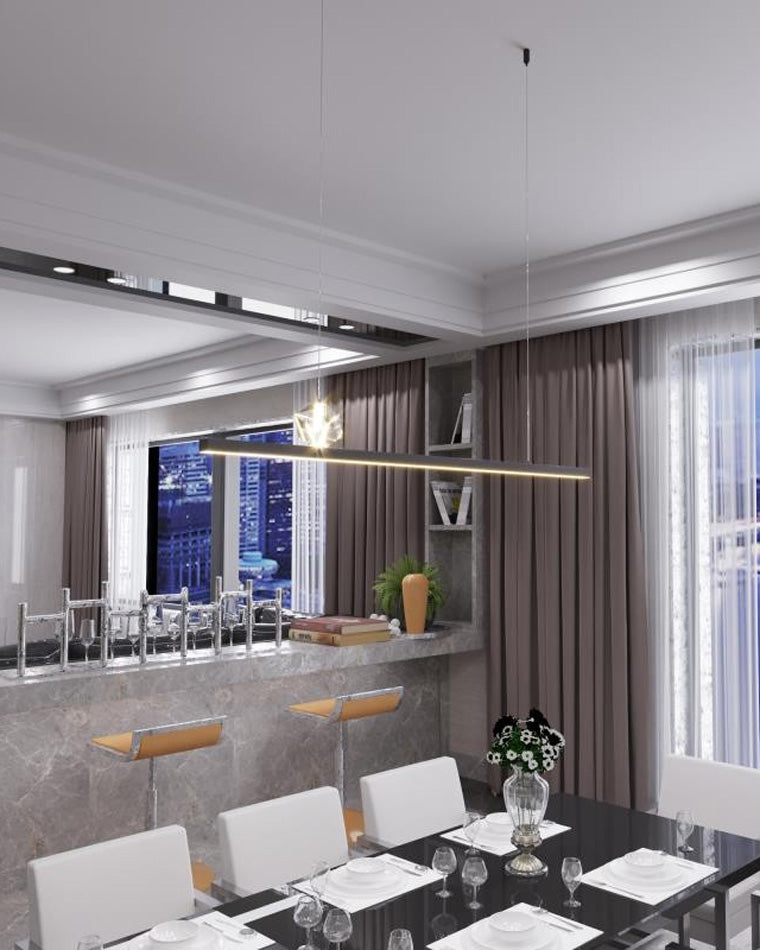 Diff Linear Pendant Light-DF2027