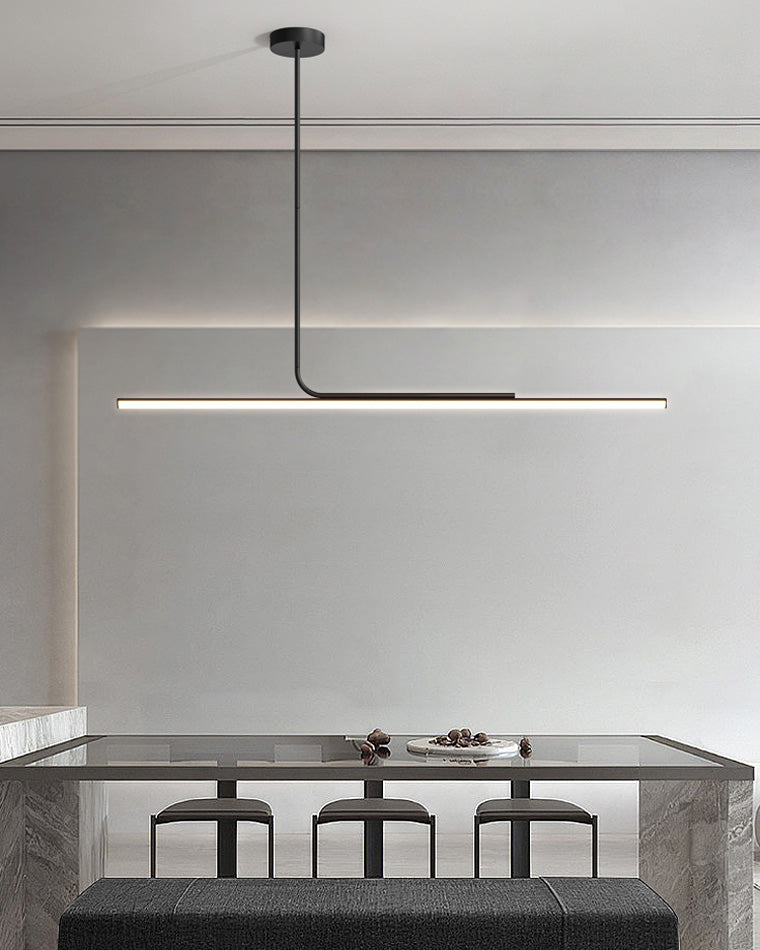 Diff Off Center Tube Linear Pendant Light-DF2029