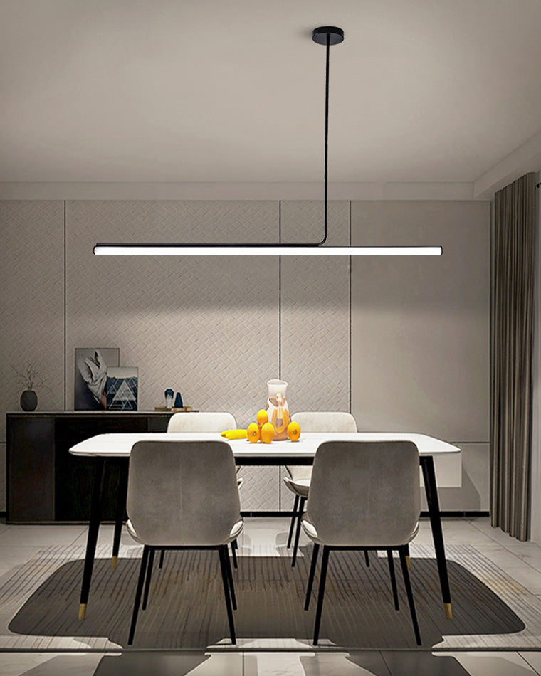 Diff Off Center Tube Linear Pendant Light-DF2029