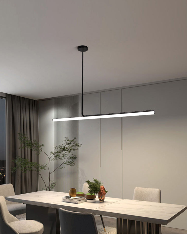 Diff Off Center Tube Linear Pendant Light-DF2029