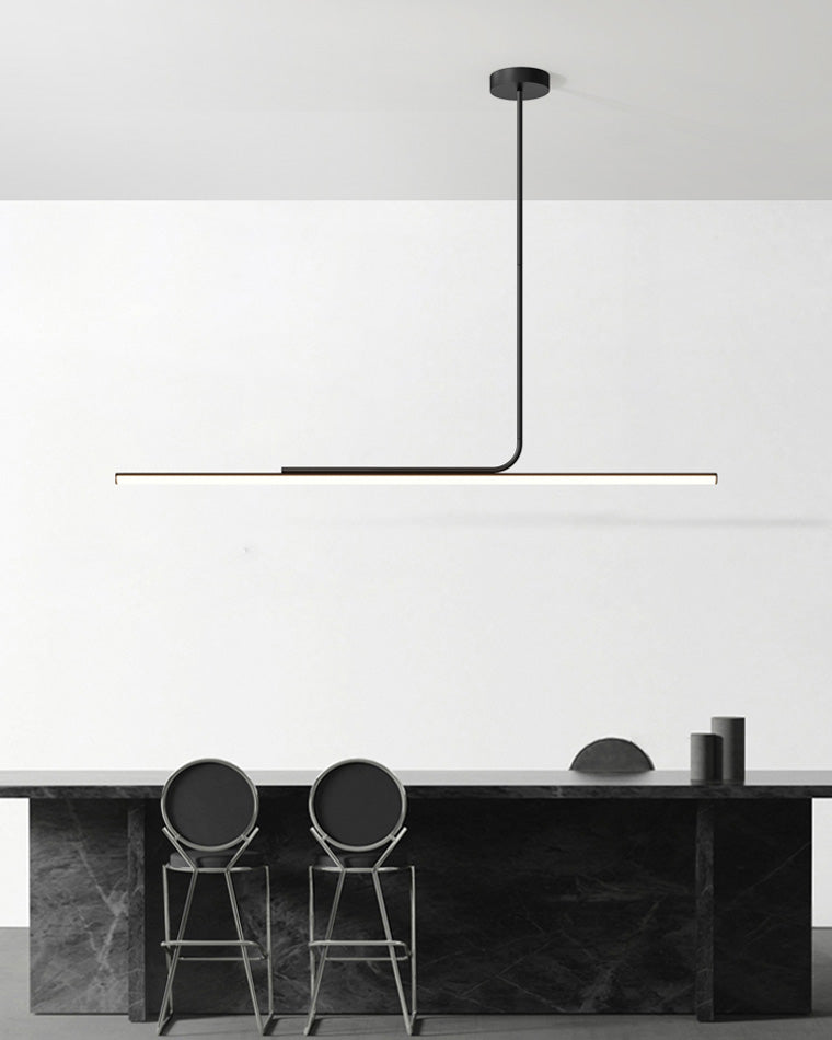 Diff Off Center Tube Linear Pendant Light-DF2029