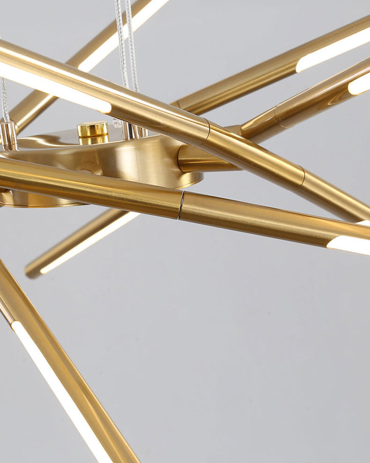 Diff Light Rods LED Chandelier-DF2034