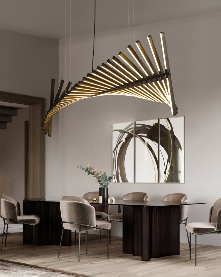 Diff Adjustable Fish Bone Chandelier-DF2039
