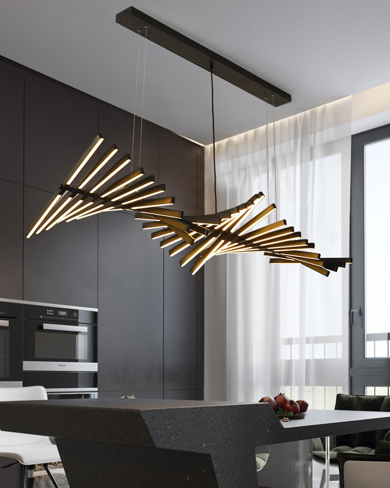 Diff Adjustable Fish Bone Chandelier-DF2039