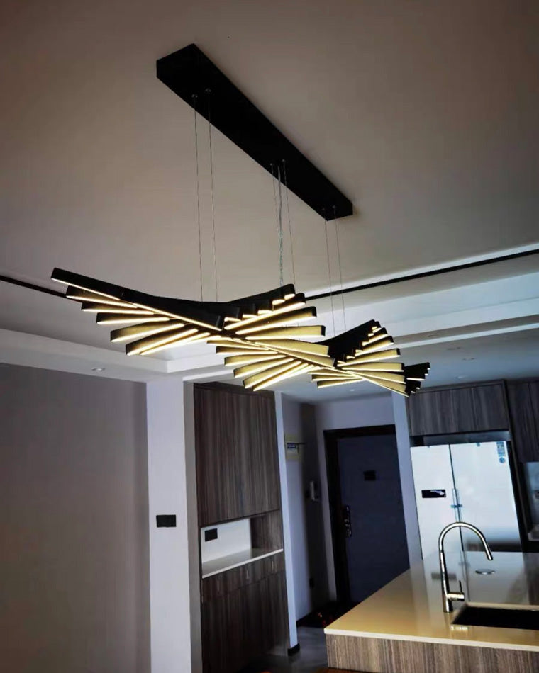 Diff Adjustable Fish Bone Chandelier-DF2039
