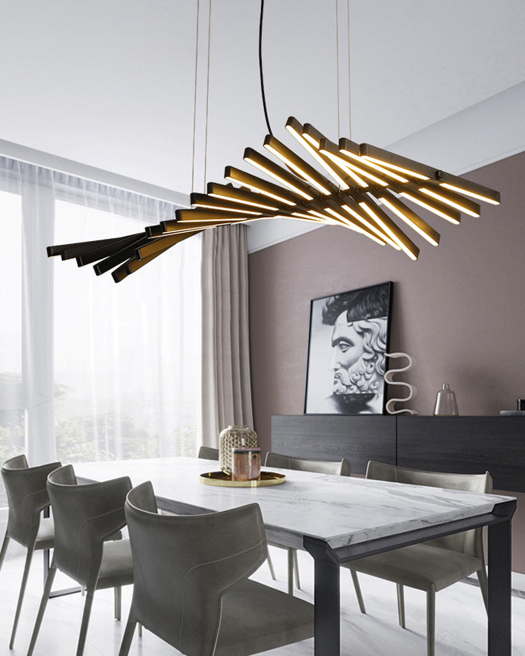 Diff Adjustable Fish Bone Chandelier-DF2039