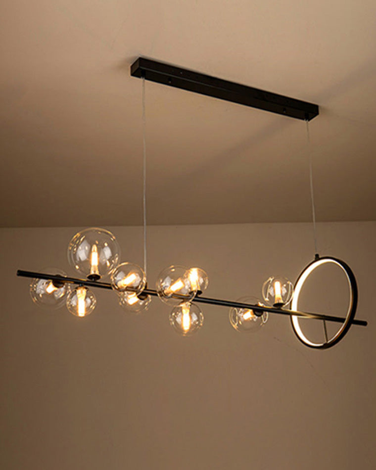 Diff Linear Glass Bubble Chandelier-DF2040