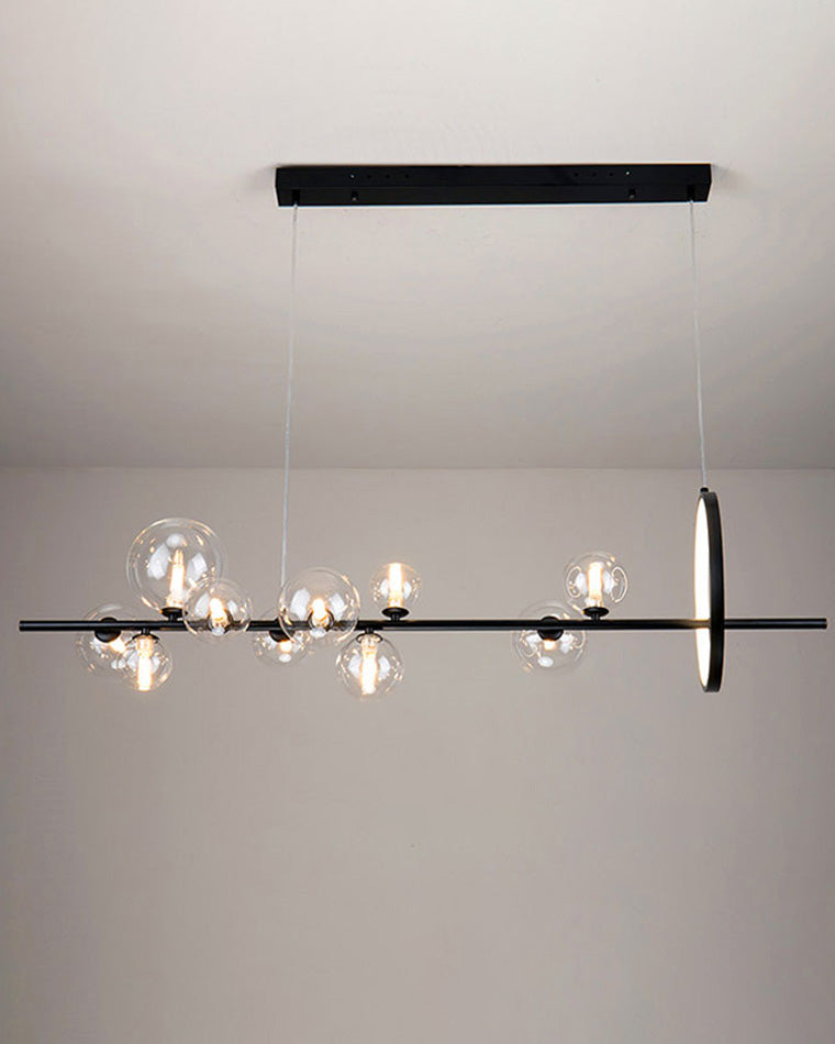 Diff Linear Glass Bubble Chandelier-DF2040