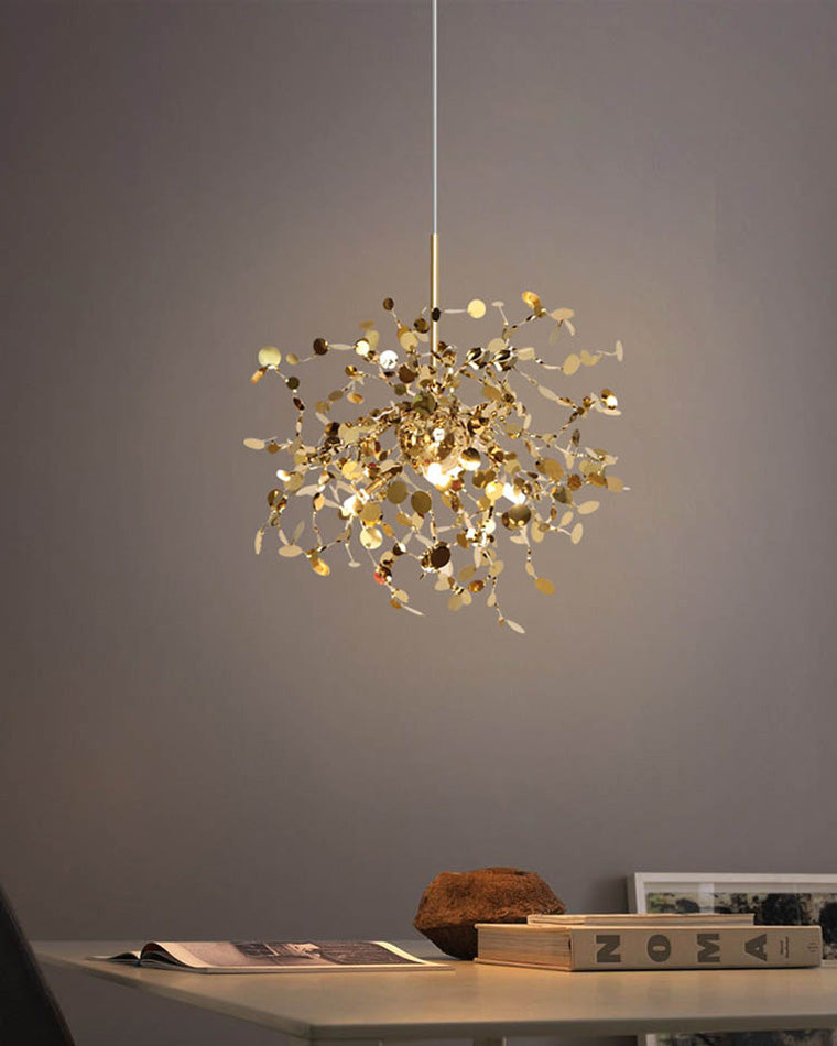Diff Argent/Gold Cloud Multi Pendant Chandelier-DF2042