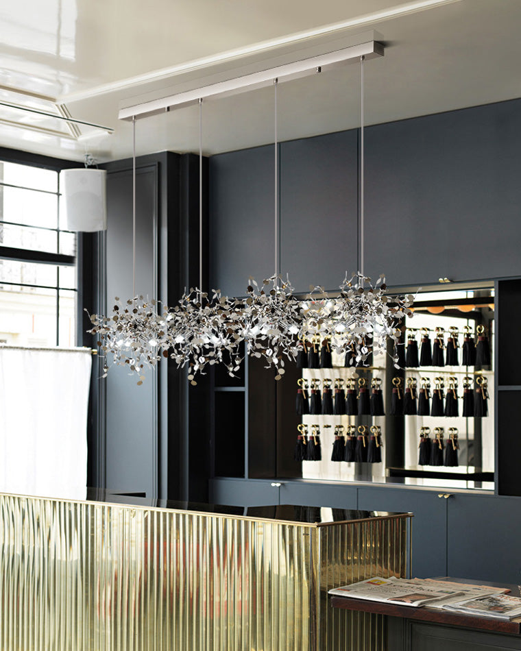 Diff Argent/Gold Cloud Multi Pendant Chandelier-DF2042