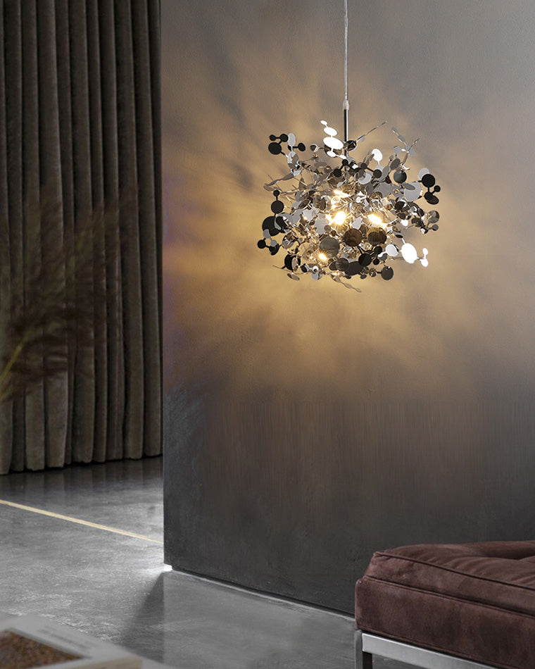 Diff Argent/Gold Cloud Multi Pendant Chandelier-DF2042