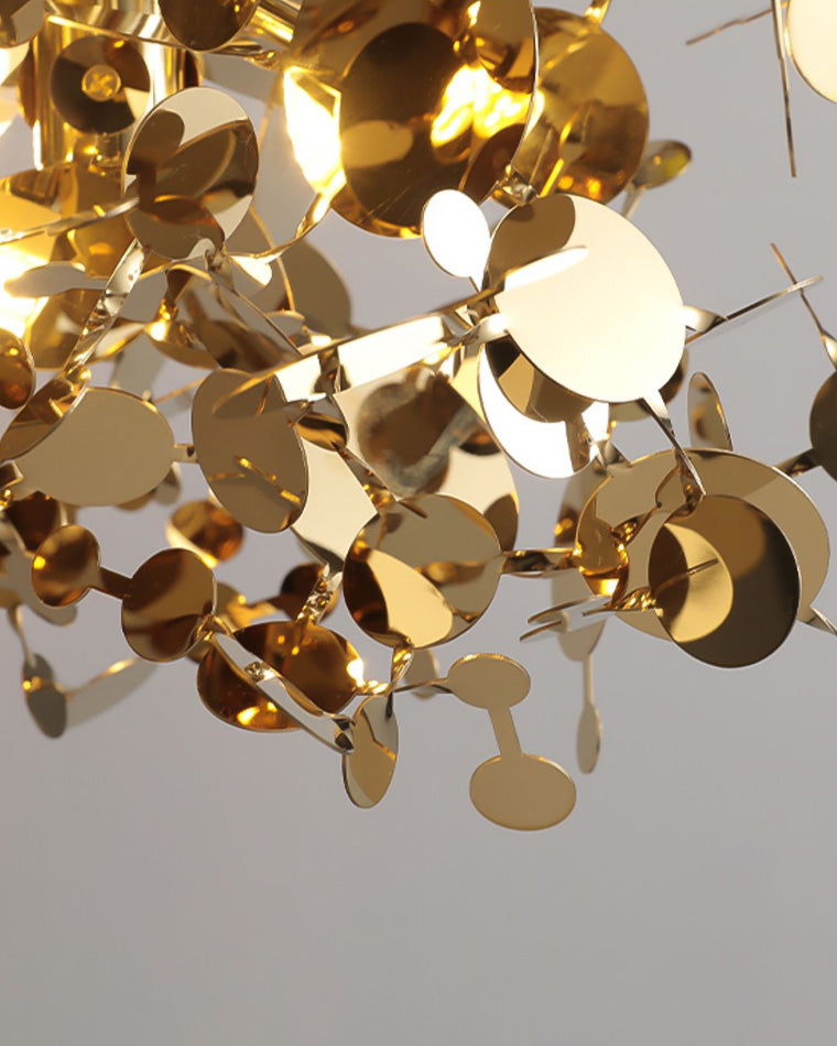 Diff Argent/Gold Cloud Multi Pendant Chandelier-DF2042