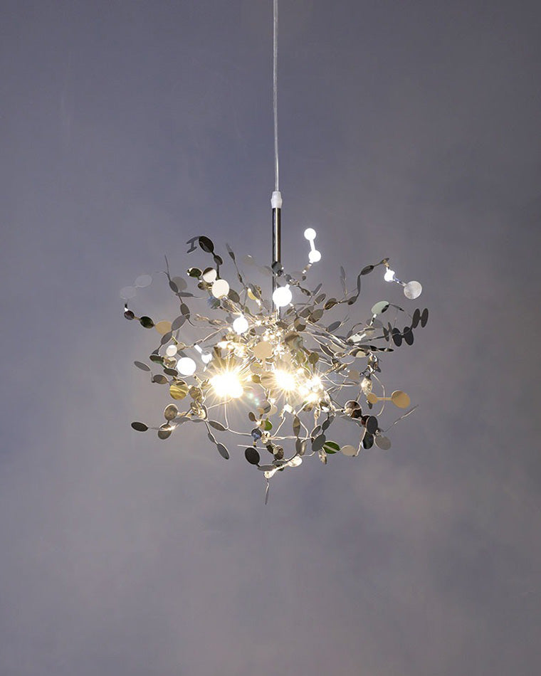 Diff Argent/Gold Cloud Multi Pendant Chandelier-DF2042