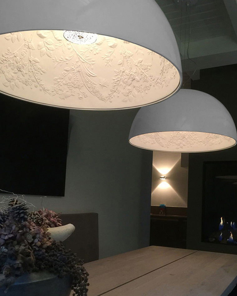 Diff Embossed Dome Pendant Light-DF2047