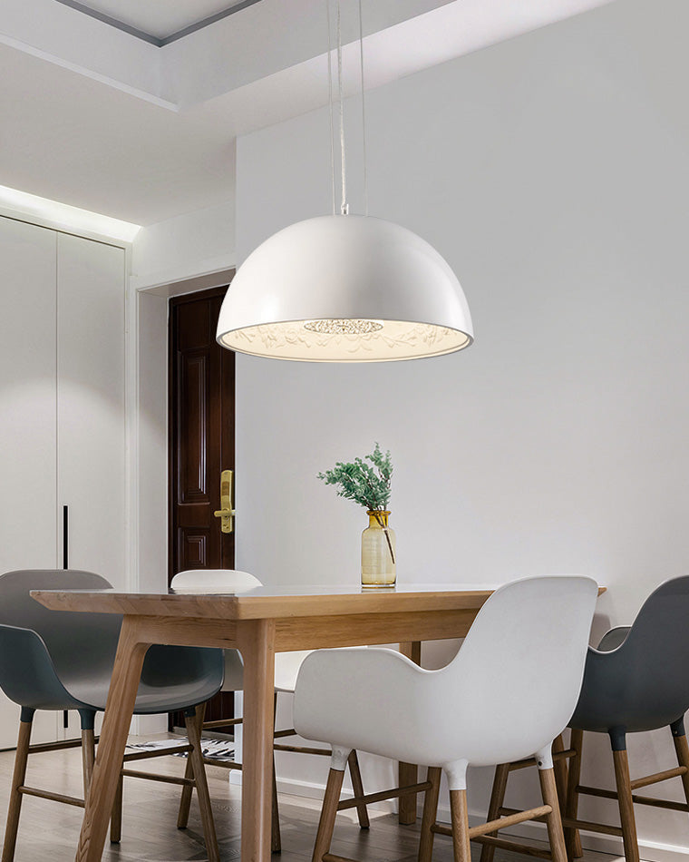 Diff Embossed Dome Pendant Light-DF2047