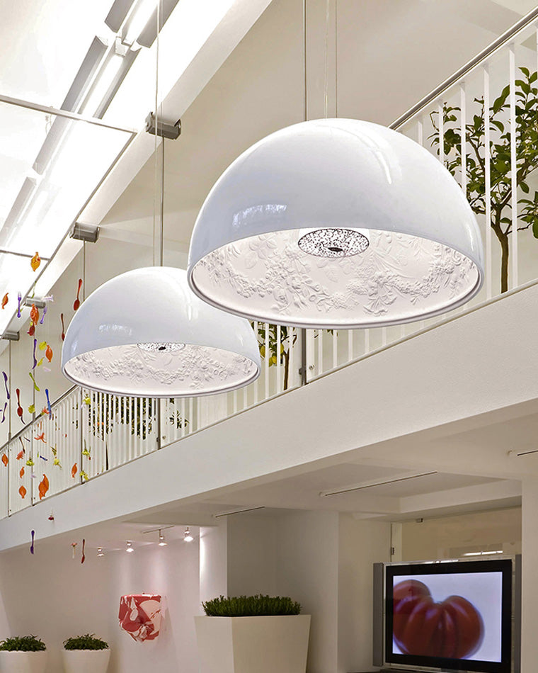 Diff Embossed Dome Pendant Light-DF2047