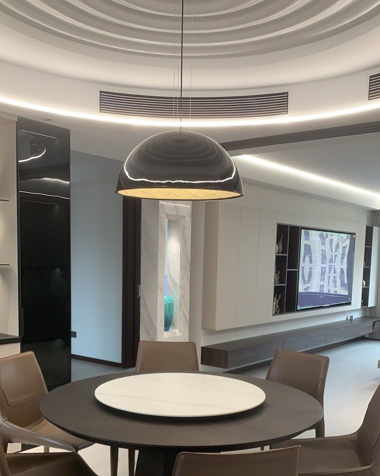 Diff Embossed Dome Pendant Light-DF2047
