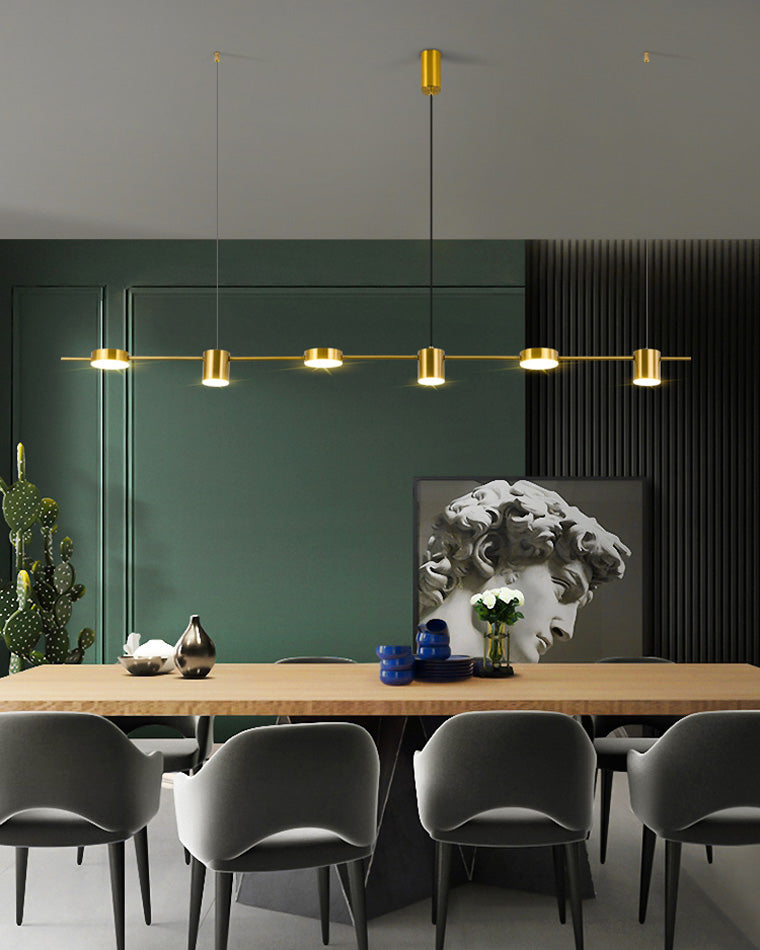 Diff 6 Light Linear Chandelier-DF2048