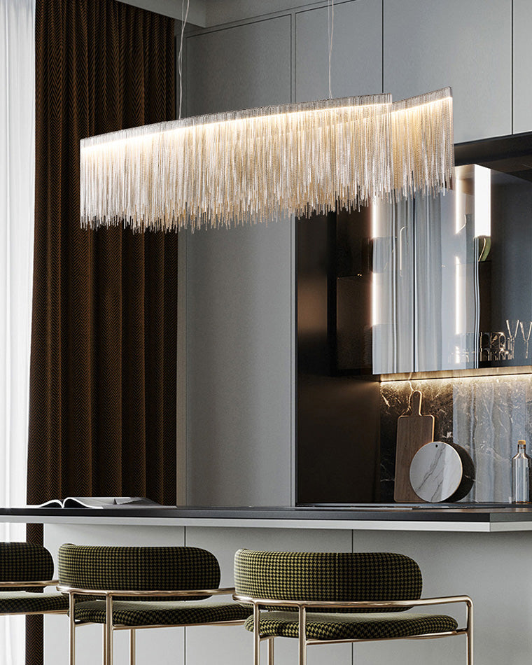 Diff Tassel Round/Linear Chandelier-DF2062