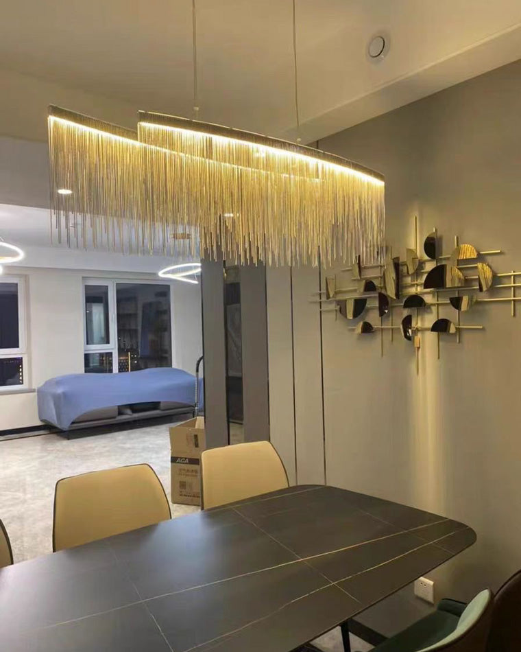 Diff Tassel Round/Linear Chandelier-DF2062