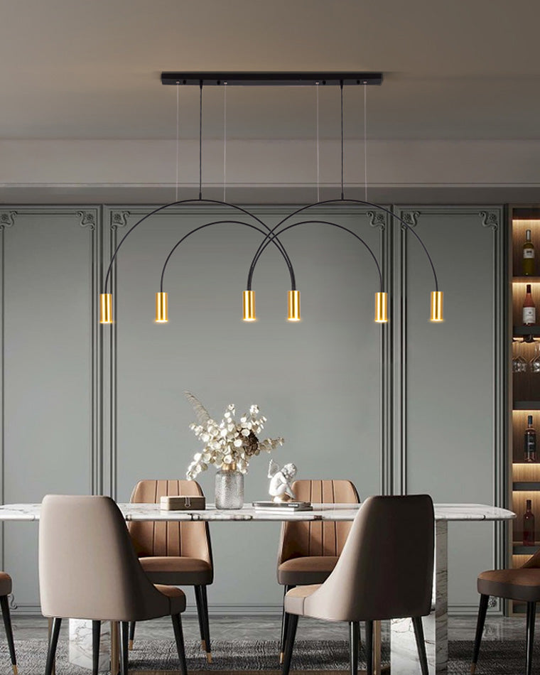 Diff Arc Rainbow Pendant Chandelier-DF2063