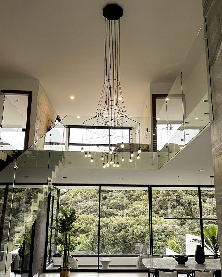 Diff Wire Tiered Sculptural Chandelier-DF2066